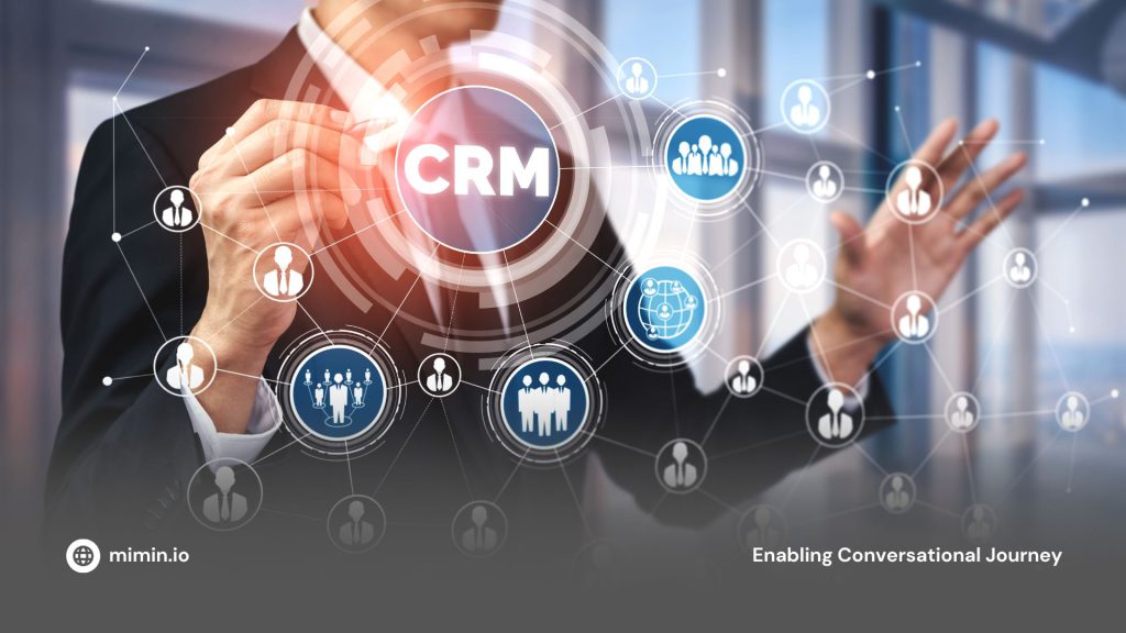 AI analyzing customer data for personalized CRM experience