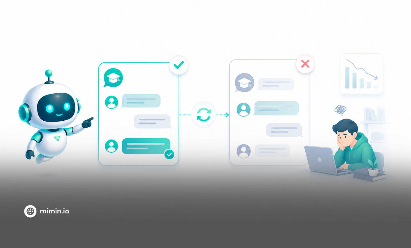 Why Restarting Chats Kills Student Retention