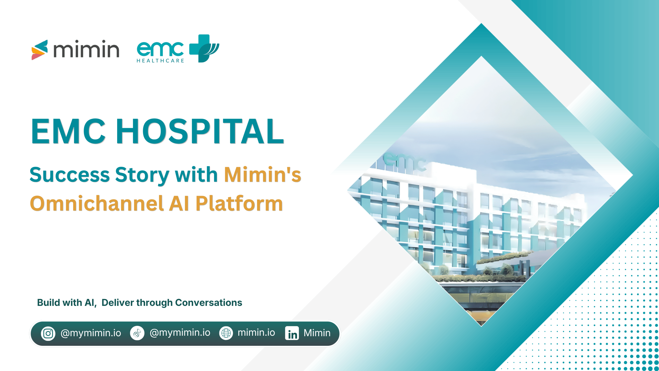 EMC Hospital : From First Message to Confirmed Appointment with AI-Powered Engagement